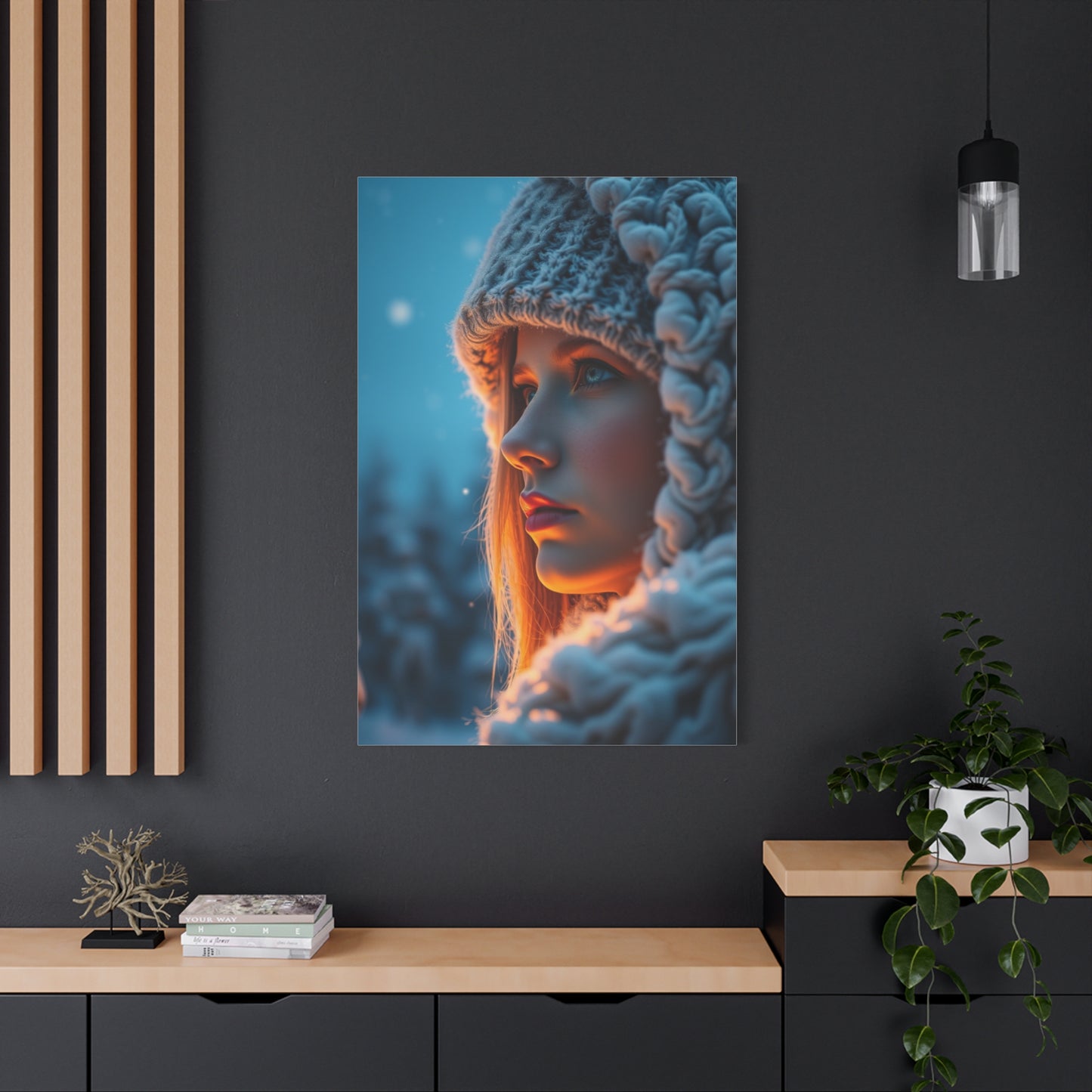Ethereal Winter Panorama Wall Art & Canvas Print