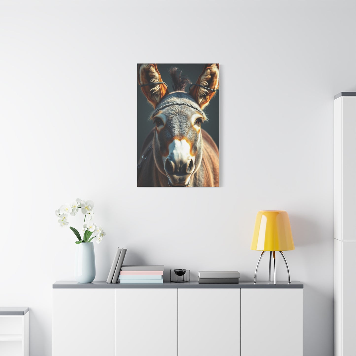 Masterpiece Donkey Art Vision Wall Art & Canvas Print