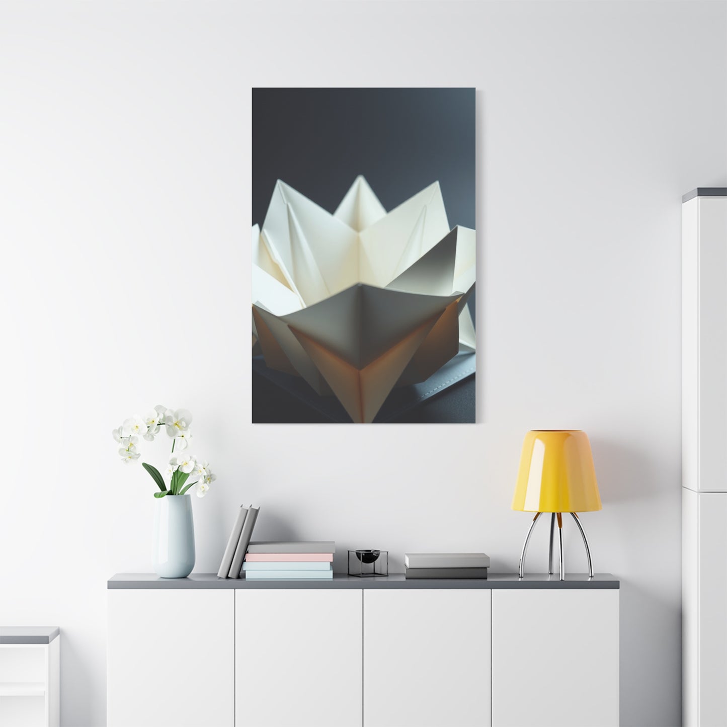 Charming Origami Mystique Wall Art & Canvas Print