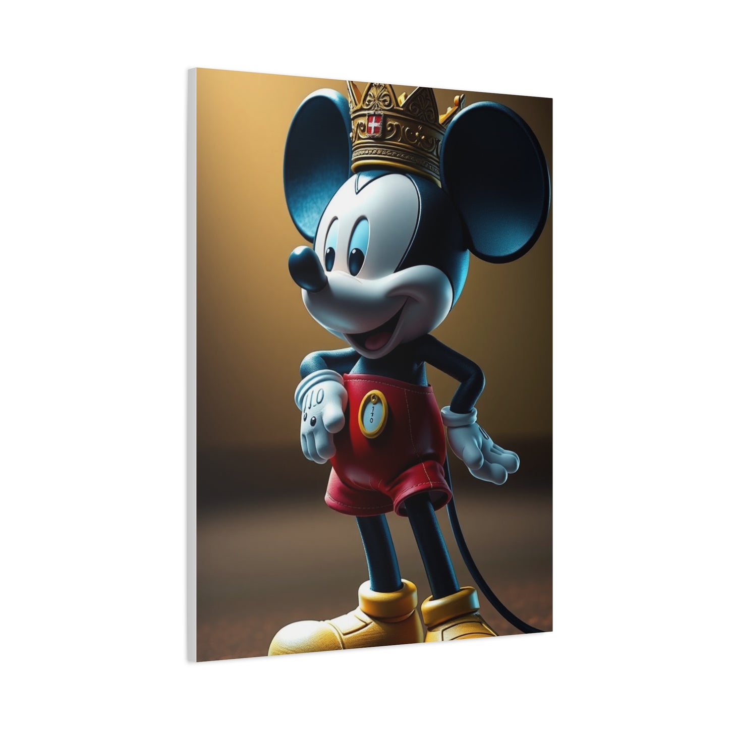 Regal Mickey Canvas Wall Art & Canvas Print