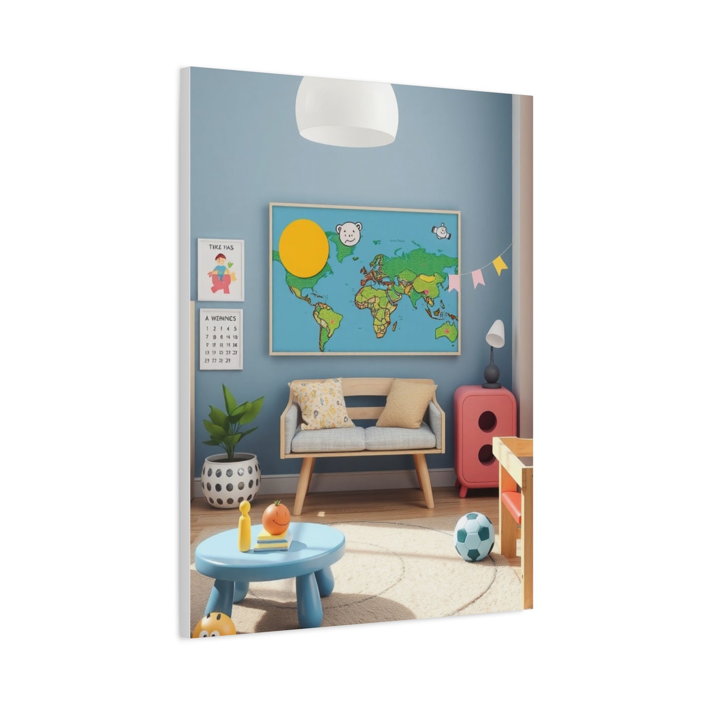 Kids Playroom Art Supreme Gallery Wall Art & Canvas Print