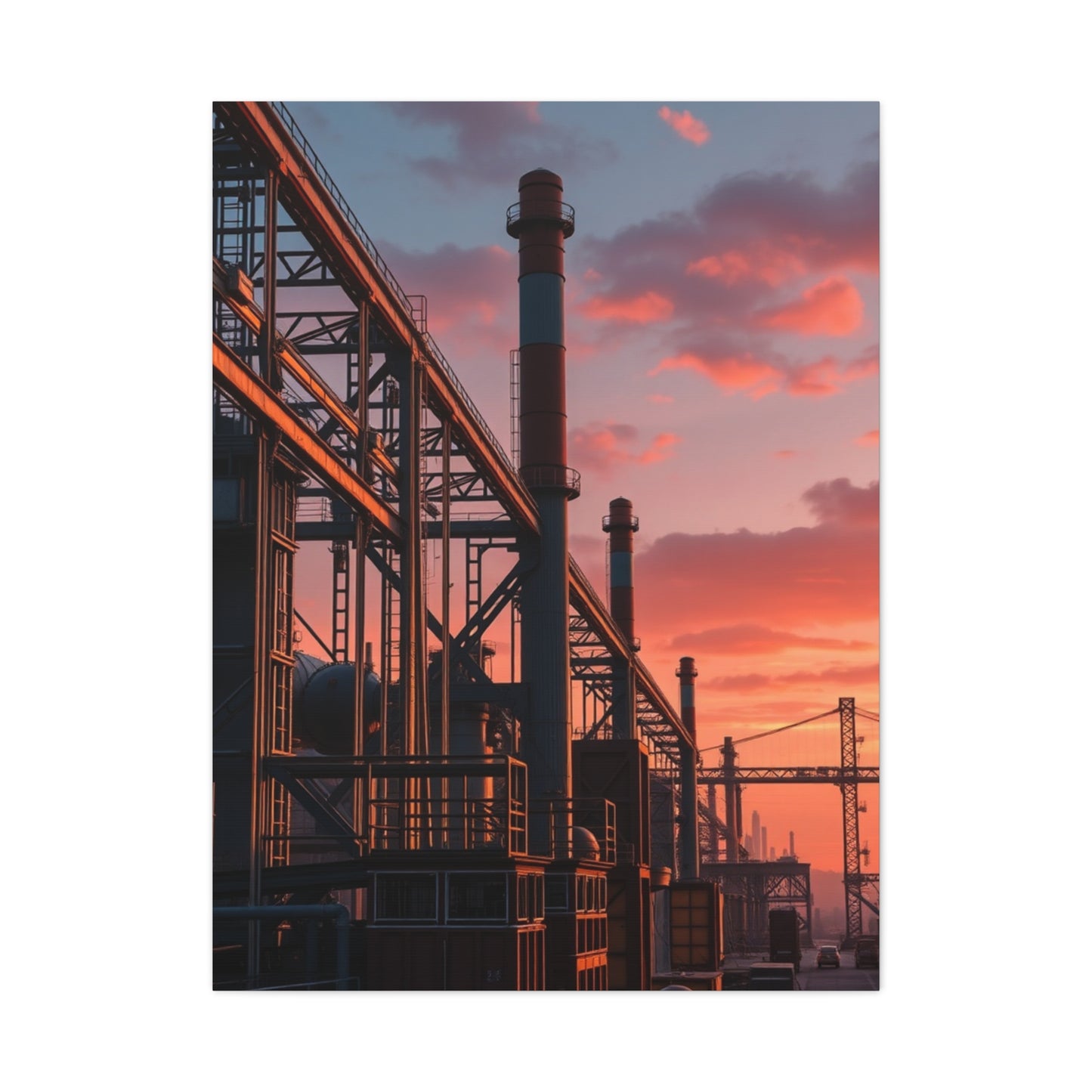 Industrial Art Luxury Canvas Wall Art & Canvas Print