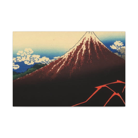 Katsushika Hokusai Shower Below The Summit Wall Art & Canvas Prints