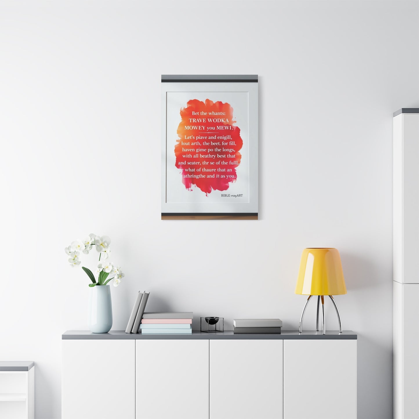 Elite Bible Verse Art Vision Wall Art & Canvas Print