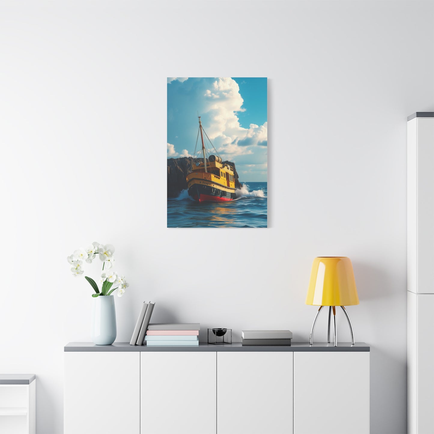 Maritime Serenity Canvas Wall Art & Canvas Print