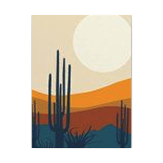 Long Cactus Desert Wall Art & Canvas Prints