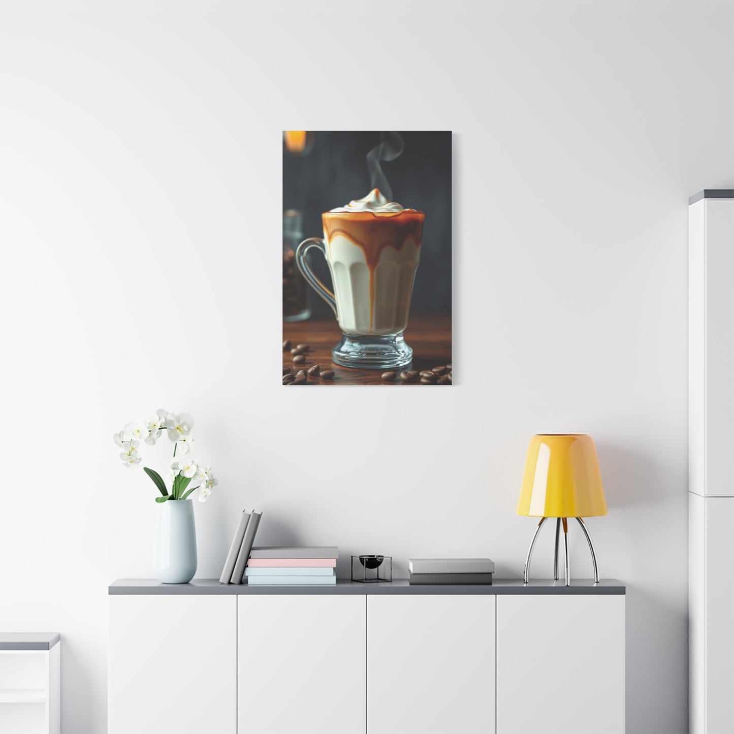 Espresso Dreamscape Artwork Wall Art & Canvas Print