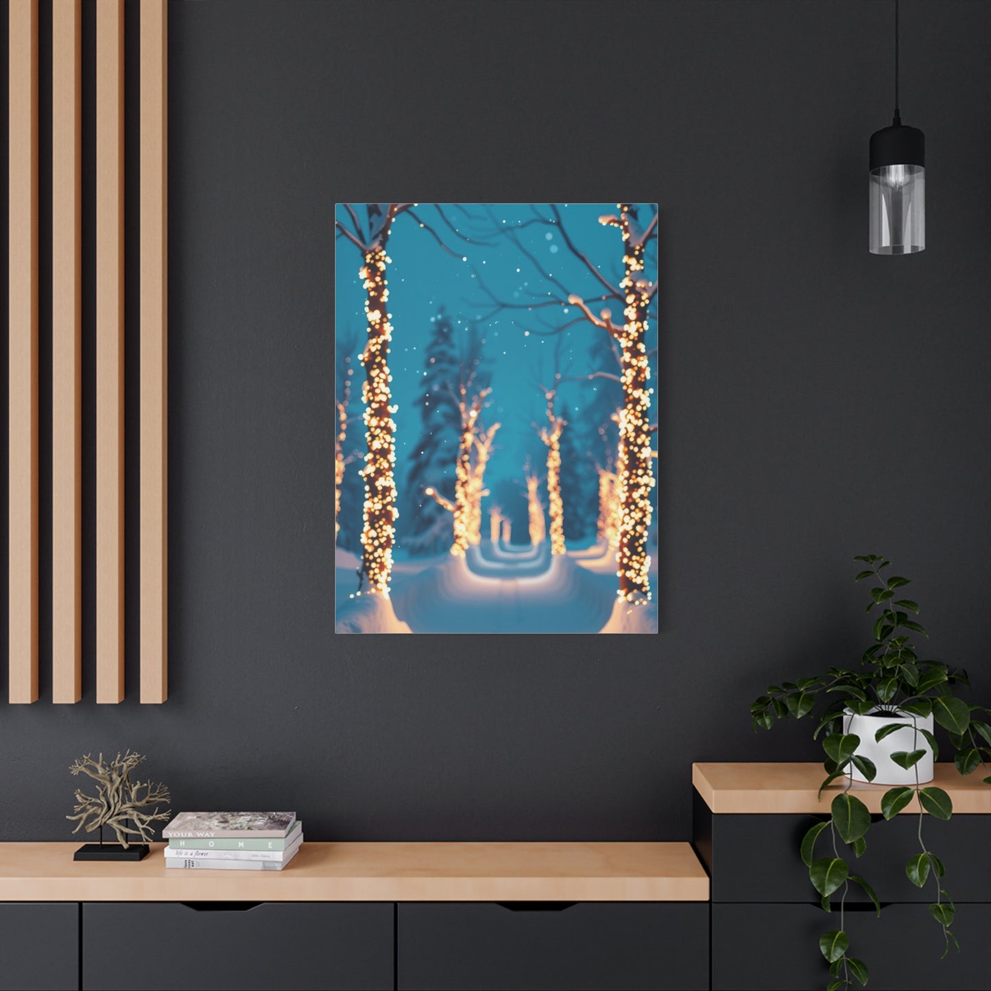 Snowbound Reverie Canvas Wall Art & Canvas Print