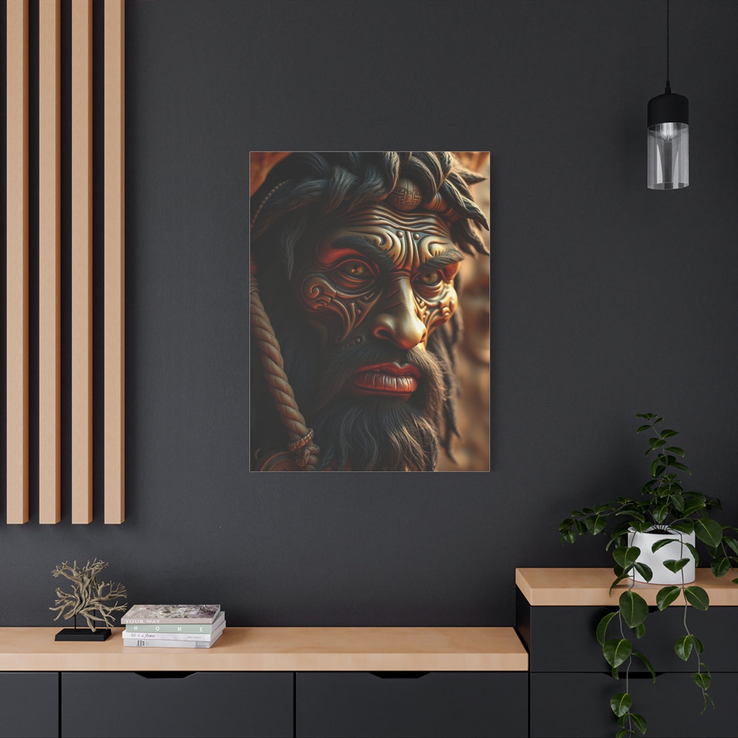 Cave Man Art Luxury Canvas Wall Art & Canvas Print