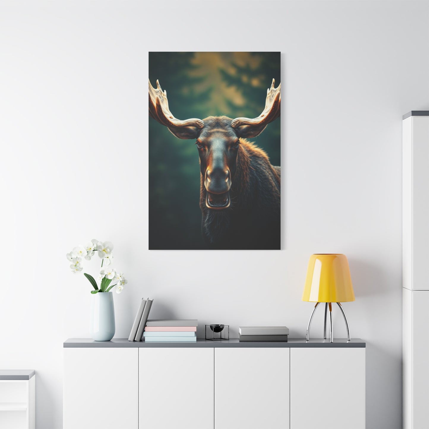 Vision Moose Art Art Wall Art & Canvas Print