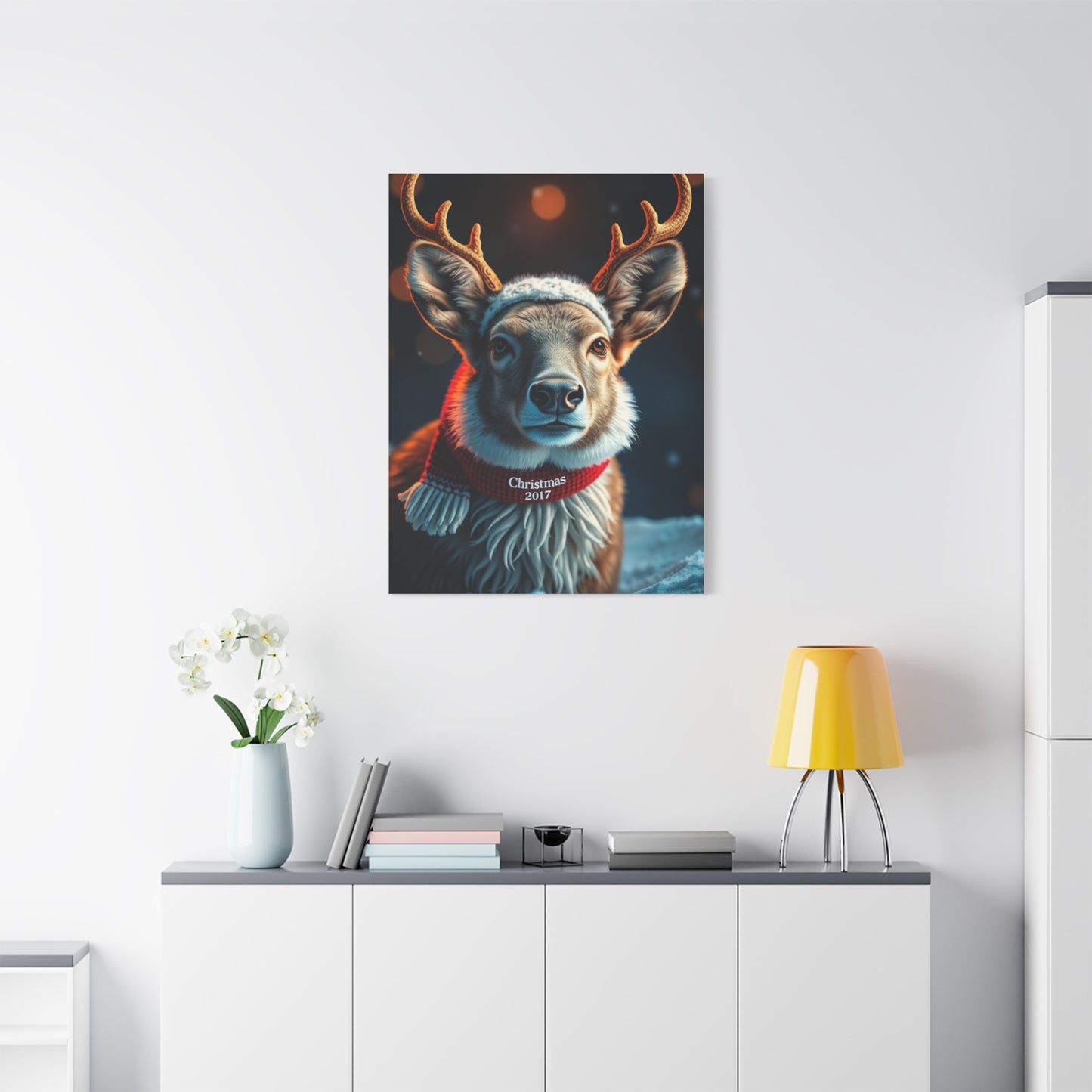 Supreme Christmas Animal Art Collection Wall Art & Canvas Print