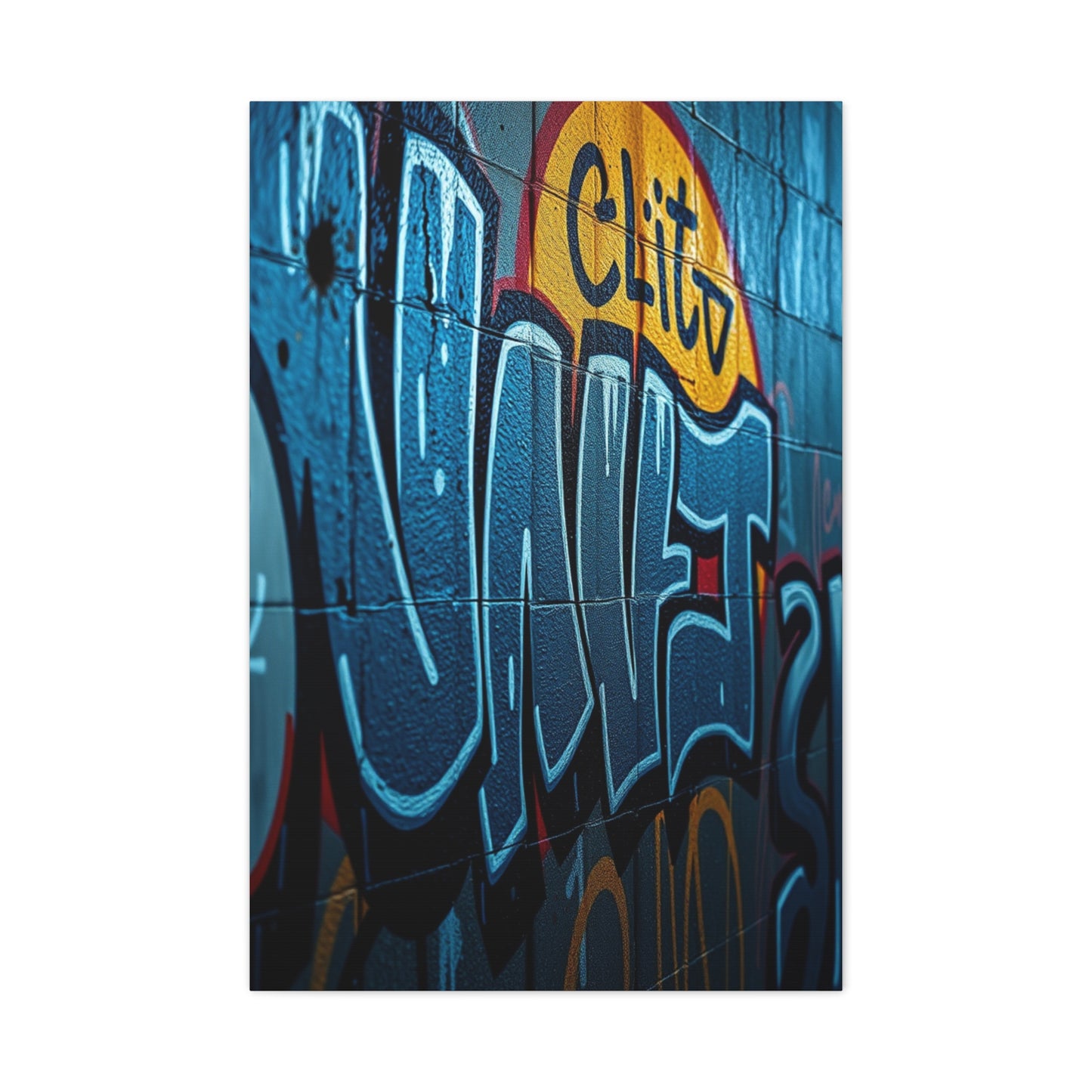 Refined Urban Expression Wall Art & Canvas Print