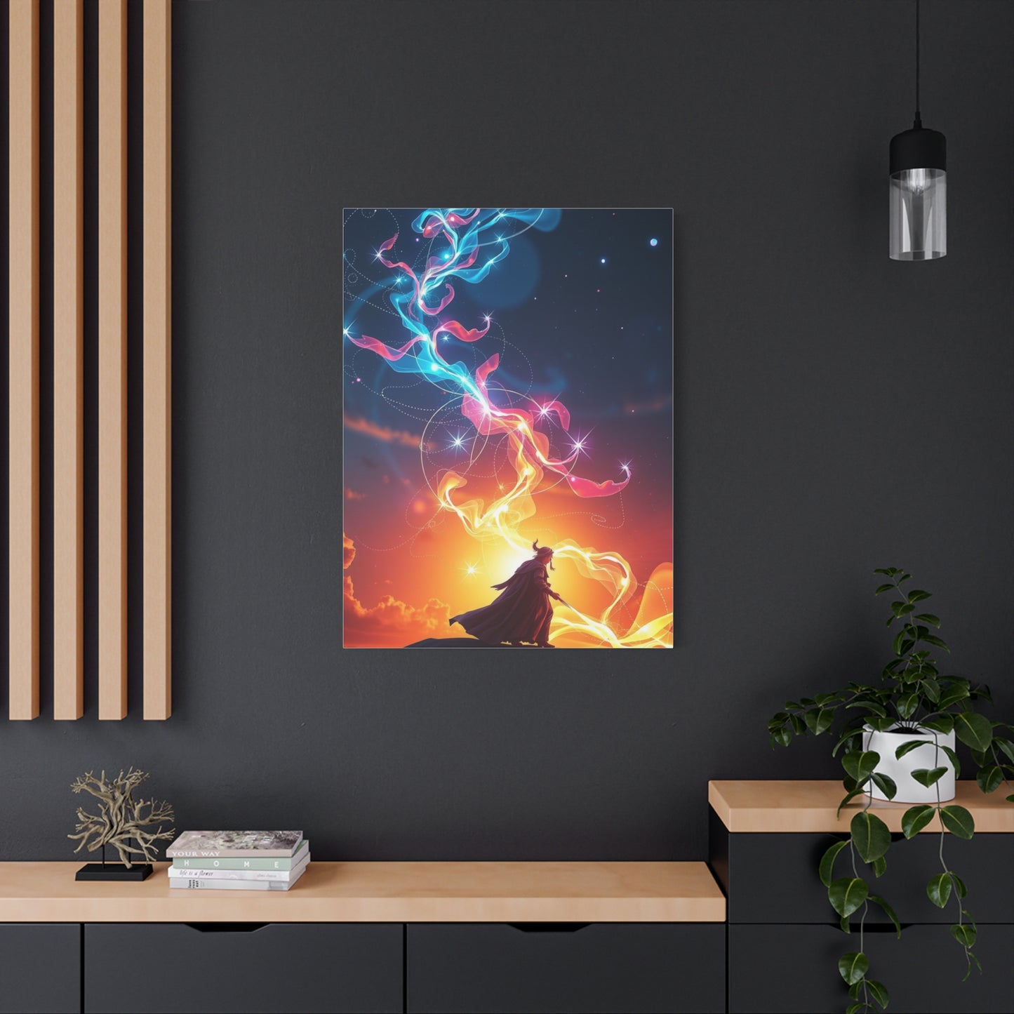 Celestial Dreamscape Canvas Wall Art & Canvas Print