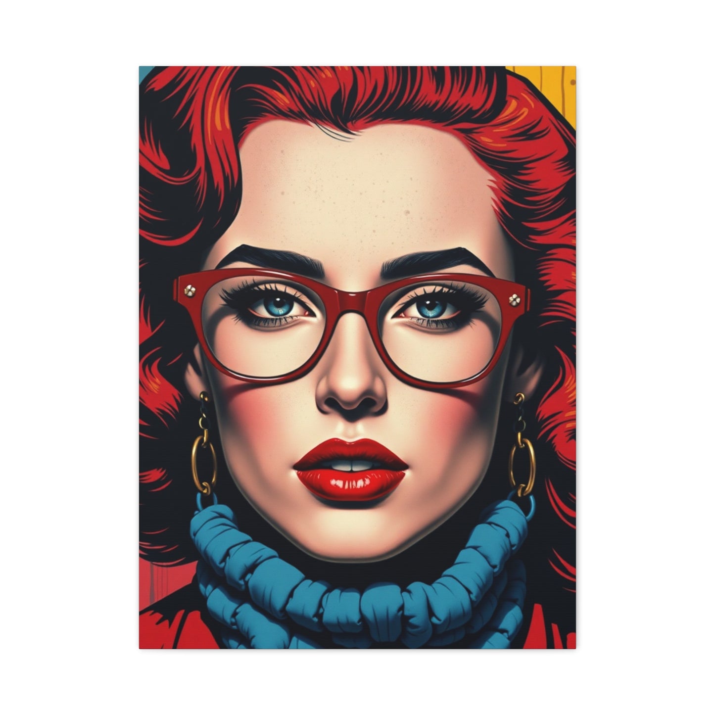 Luxe Kaleidoscope Canvas