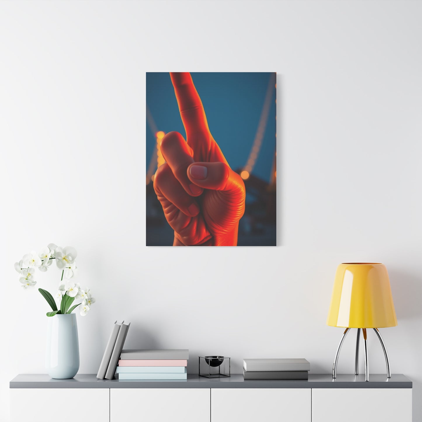 Peace Sign Art Luxury Canvas Wall Art & Canvas Print
