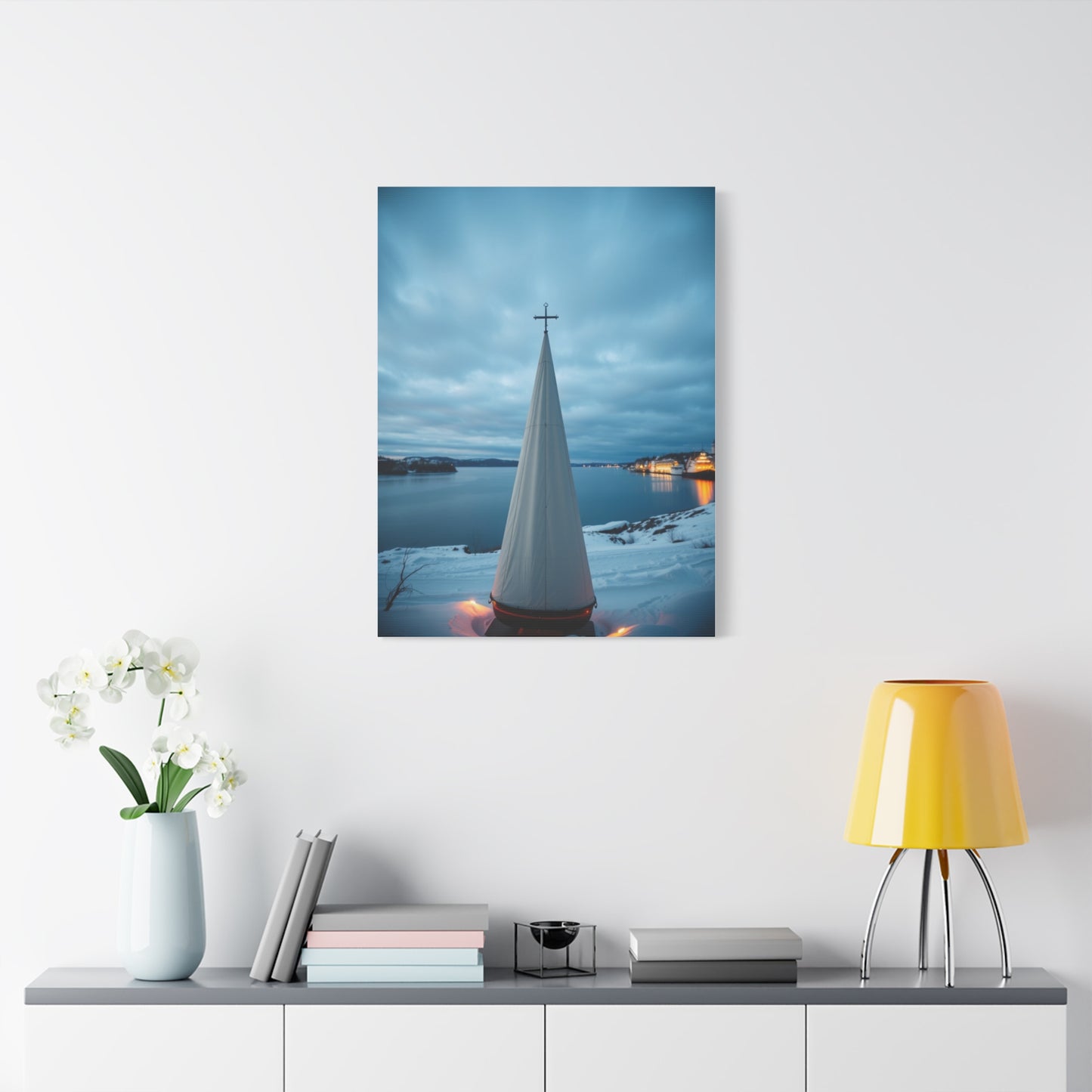 Arctic Tranquility Canvas Wall Art & Canvas Print