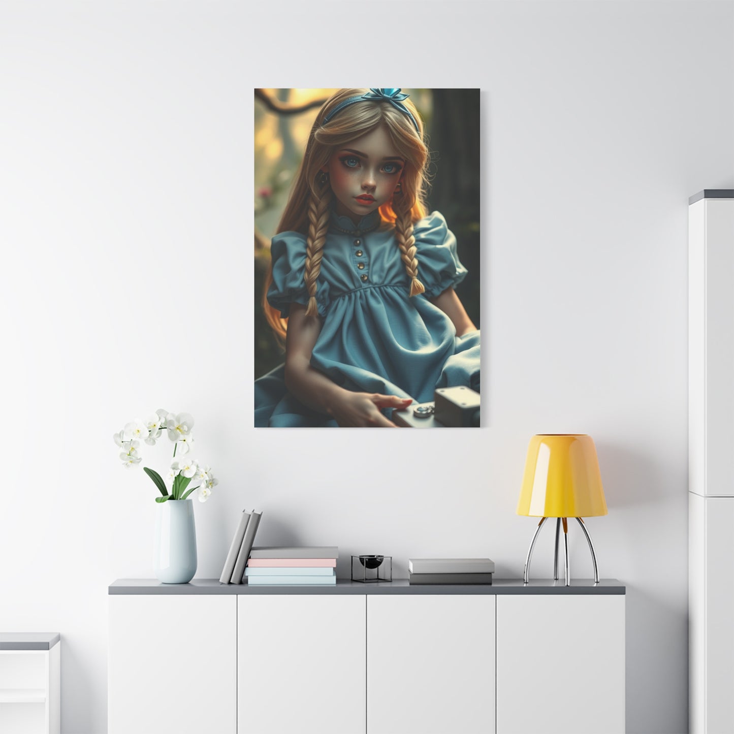 Supreme Alice In Wonderland Characters Art Collection Wall Art & Canvas Print