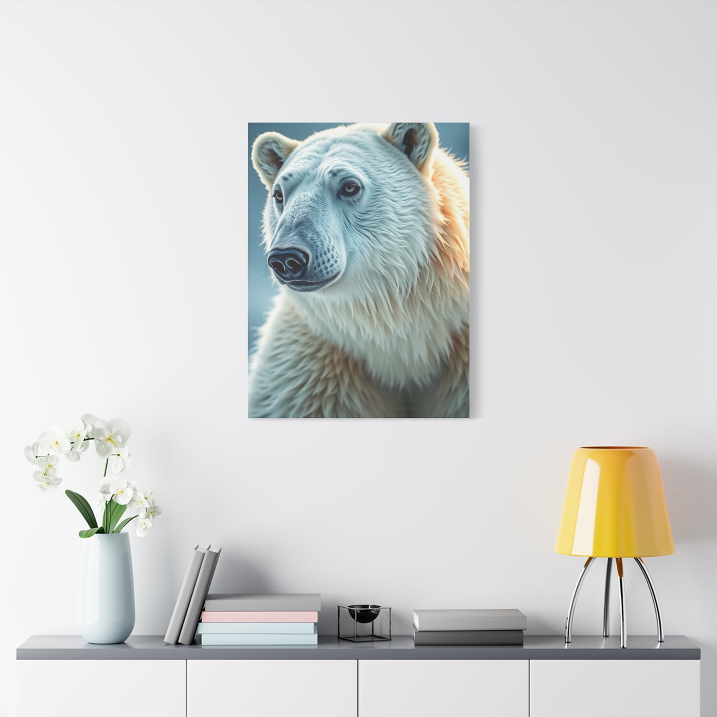 Vision Polar Bear Art Art Wall Art & Canvas Print