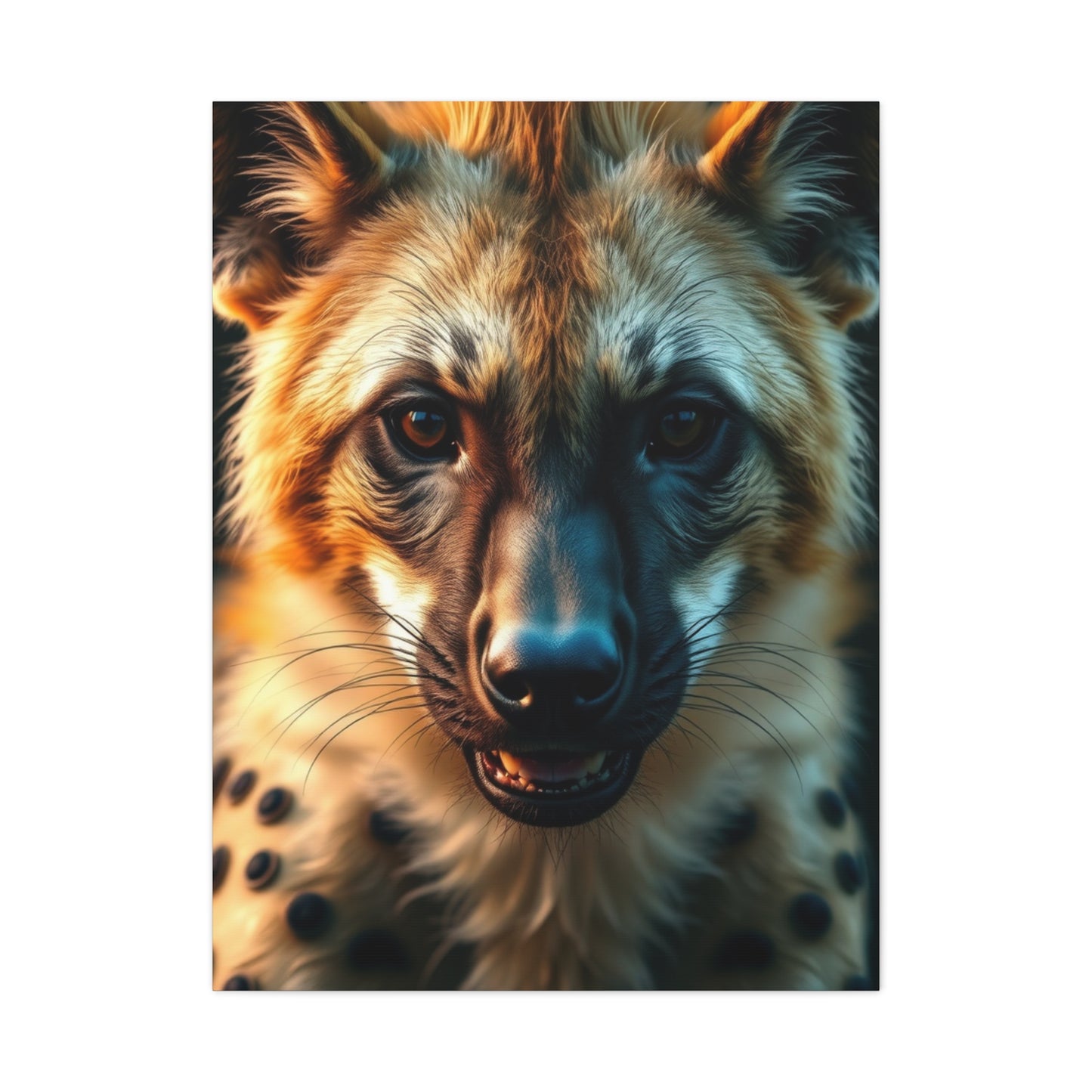 Vision Hyenas Art Art Wall Art & Canvas Print