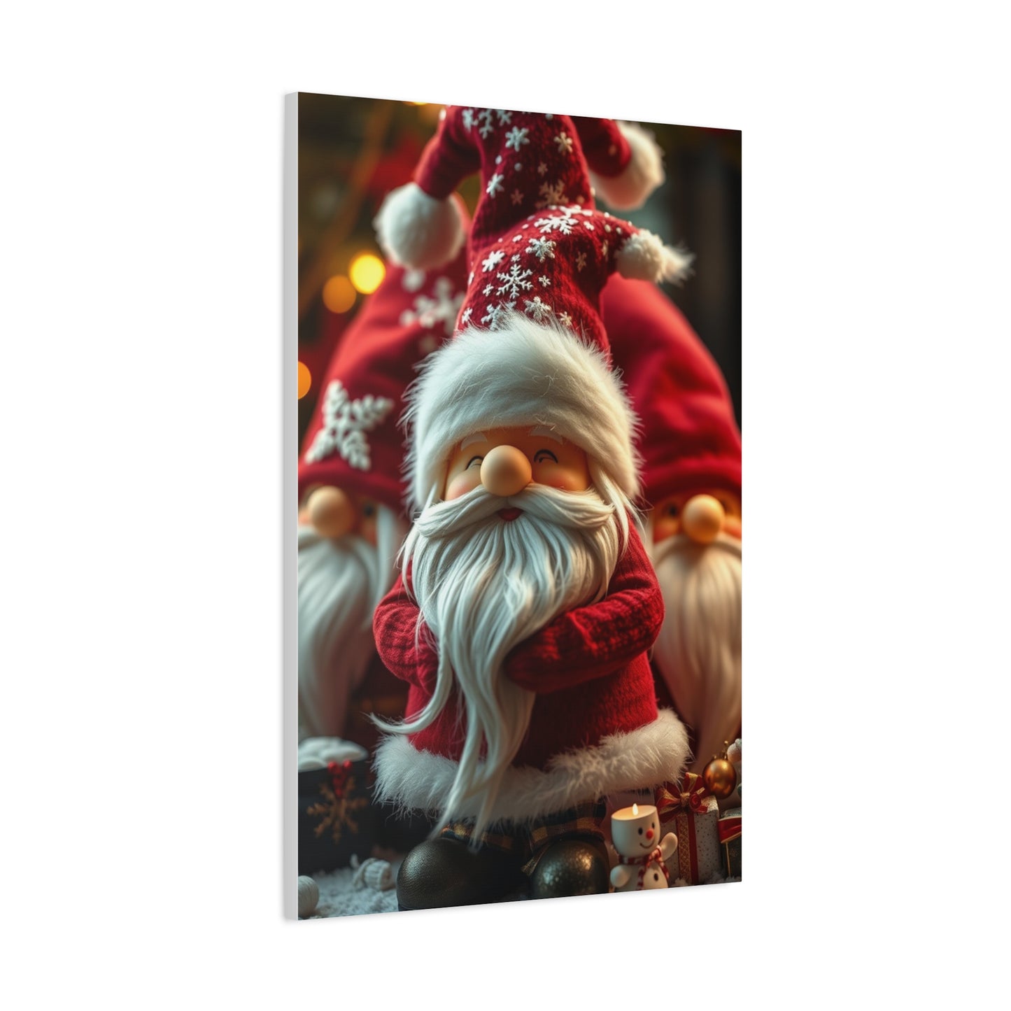 Elite Christmas Gnome Art Vision Wall Art & Canvas Print