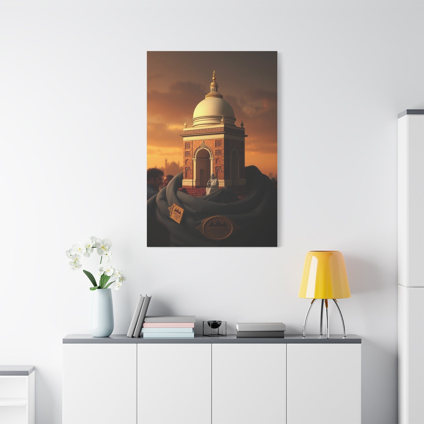 Vision Landmark Art Art Wall Art & Canvas Print