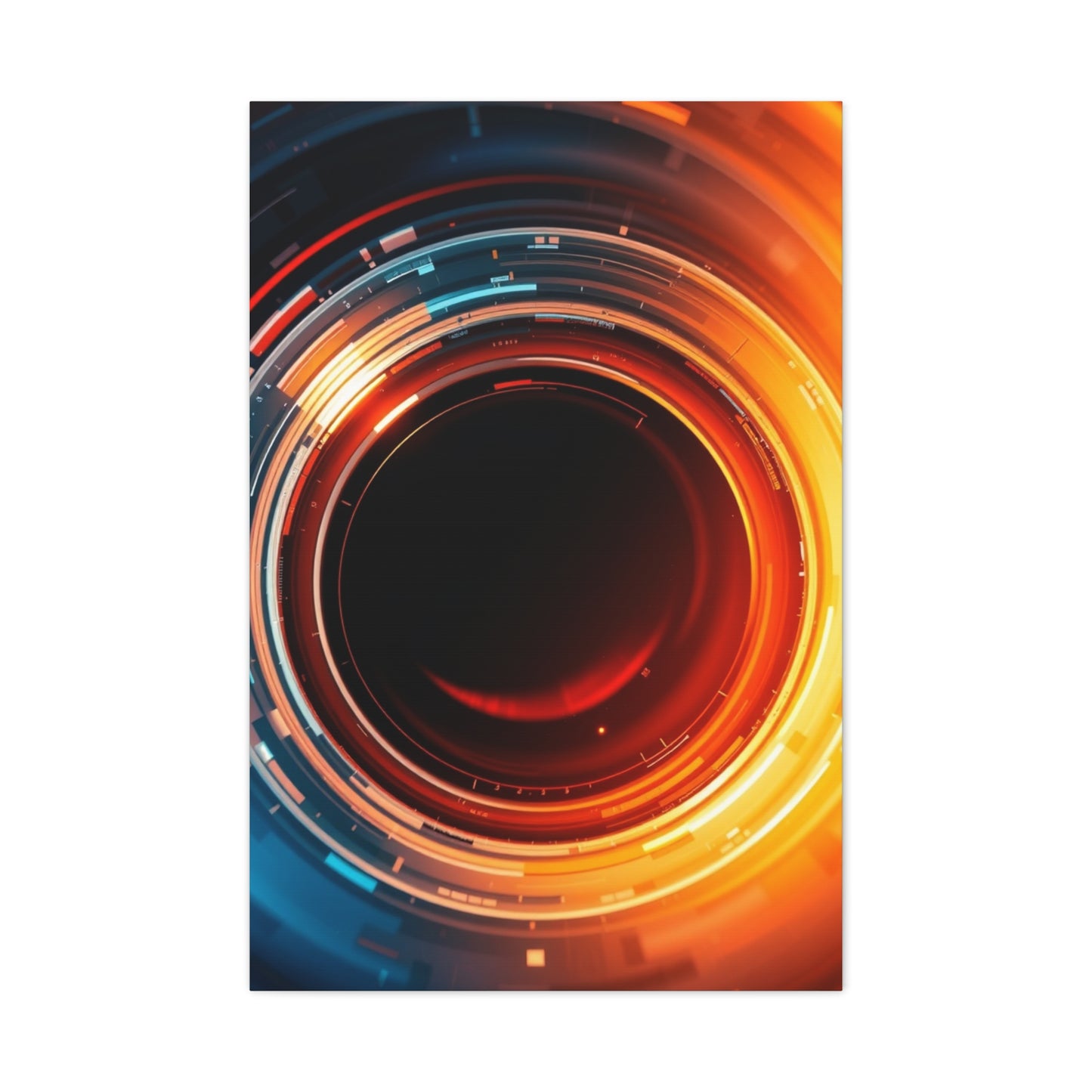 Celestial Curvature Illumination wall art & canvas print