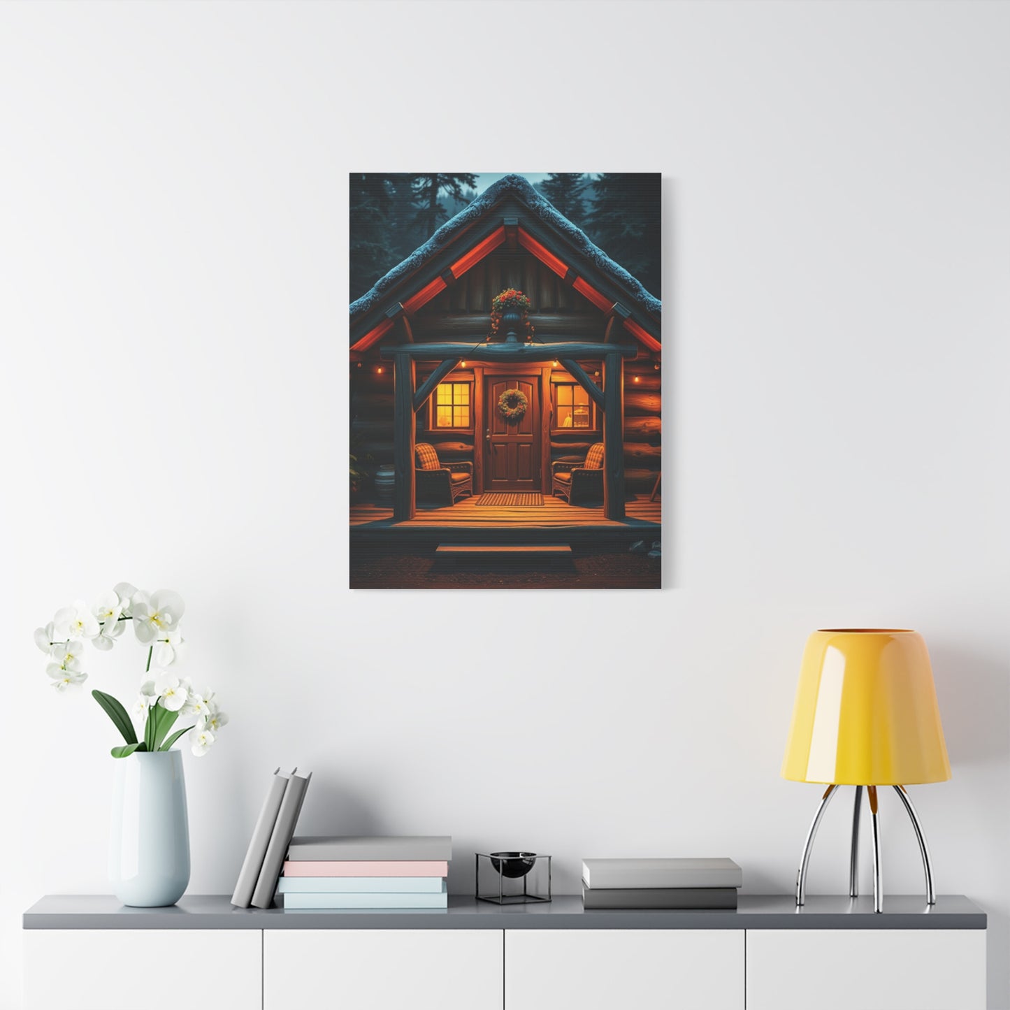 Cabin Art Refined Canvas Wall Art & Canvas Print