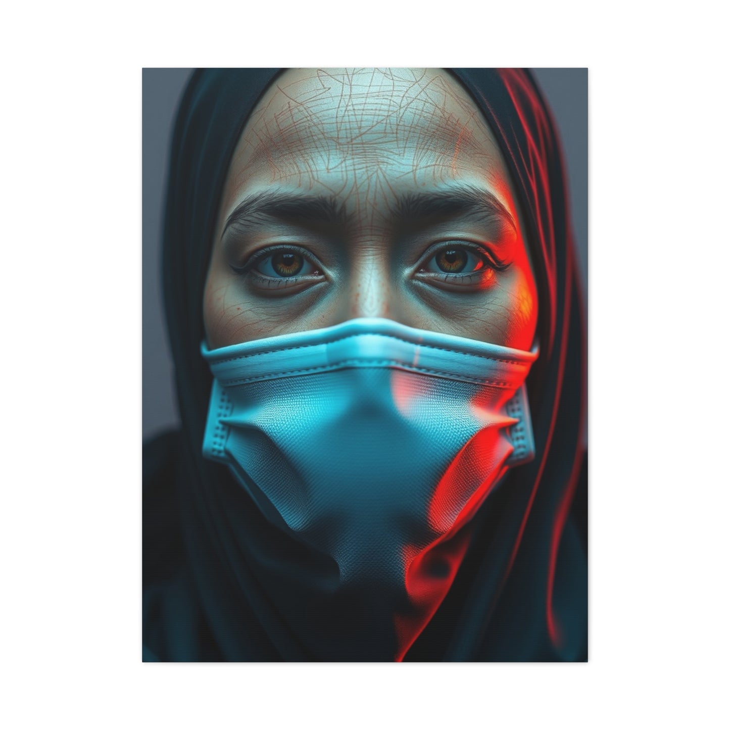 Supreme Faceless Portraits Art Collection Wall Art & Canvas Print