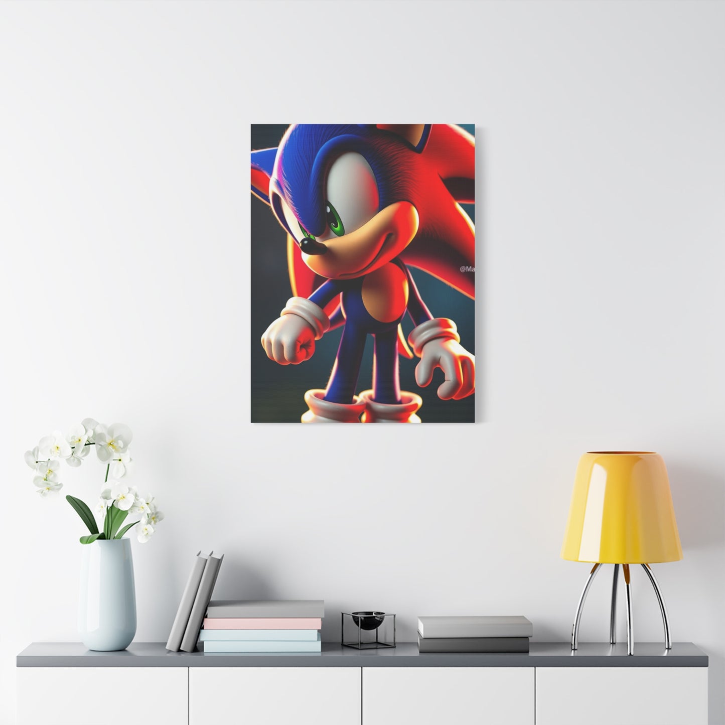 Collection Sonic the Hedgehog Art Art Wall Art & Canvas Print
