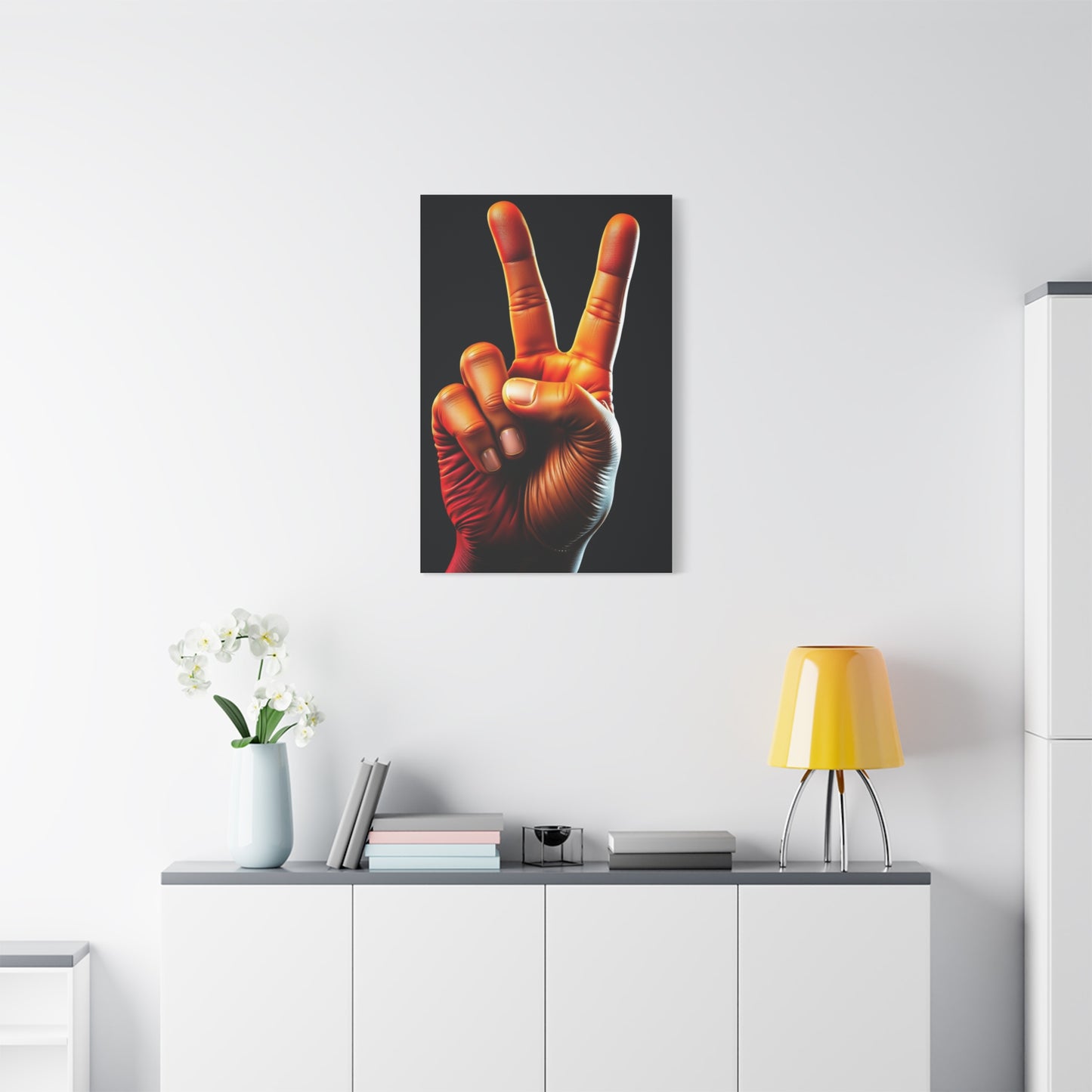 Supreme Peace Sign Art Collection Wall Art & Canvas Print
