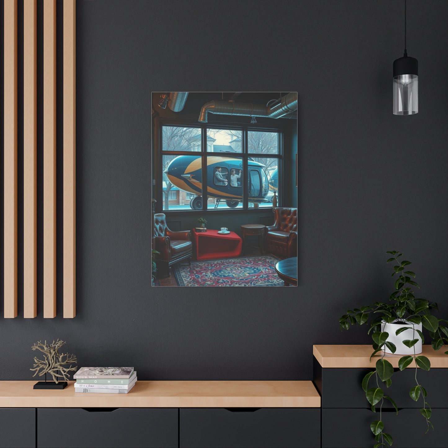 Retro Mosaic Masterpiece Wall Art & Canvas Print