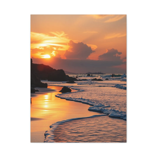 Collection Beach Sunrise and Sunset Art Art Wall Art & Canvas Print