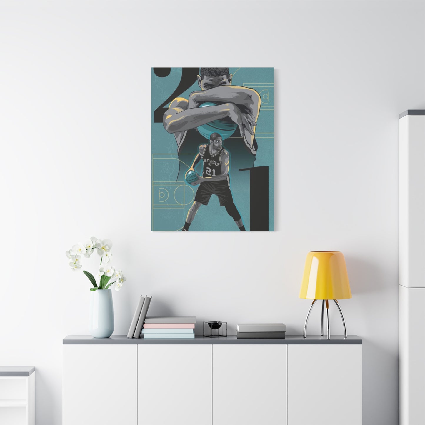 Tim Duncan Poster Wall Art & Canvas Prints