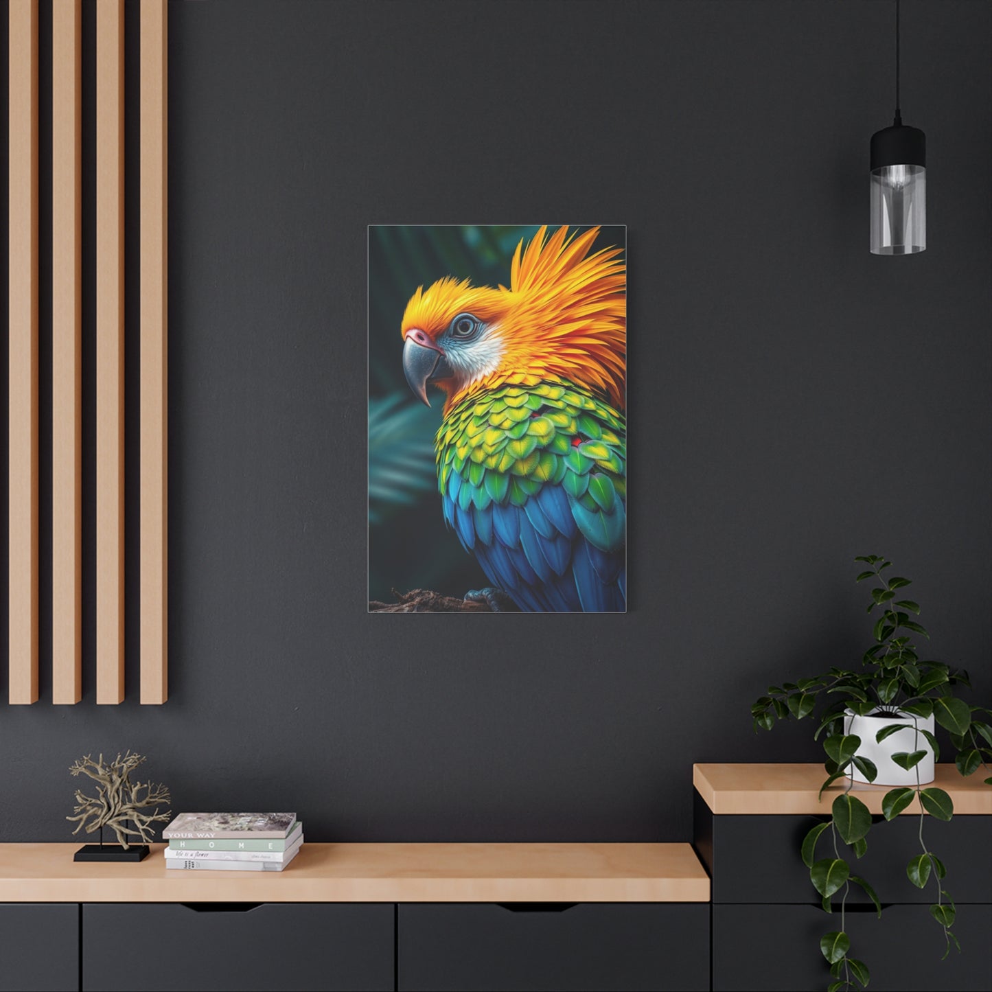 Elite Tropical Birds Art Vision Wall Art & Canvas Print