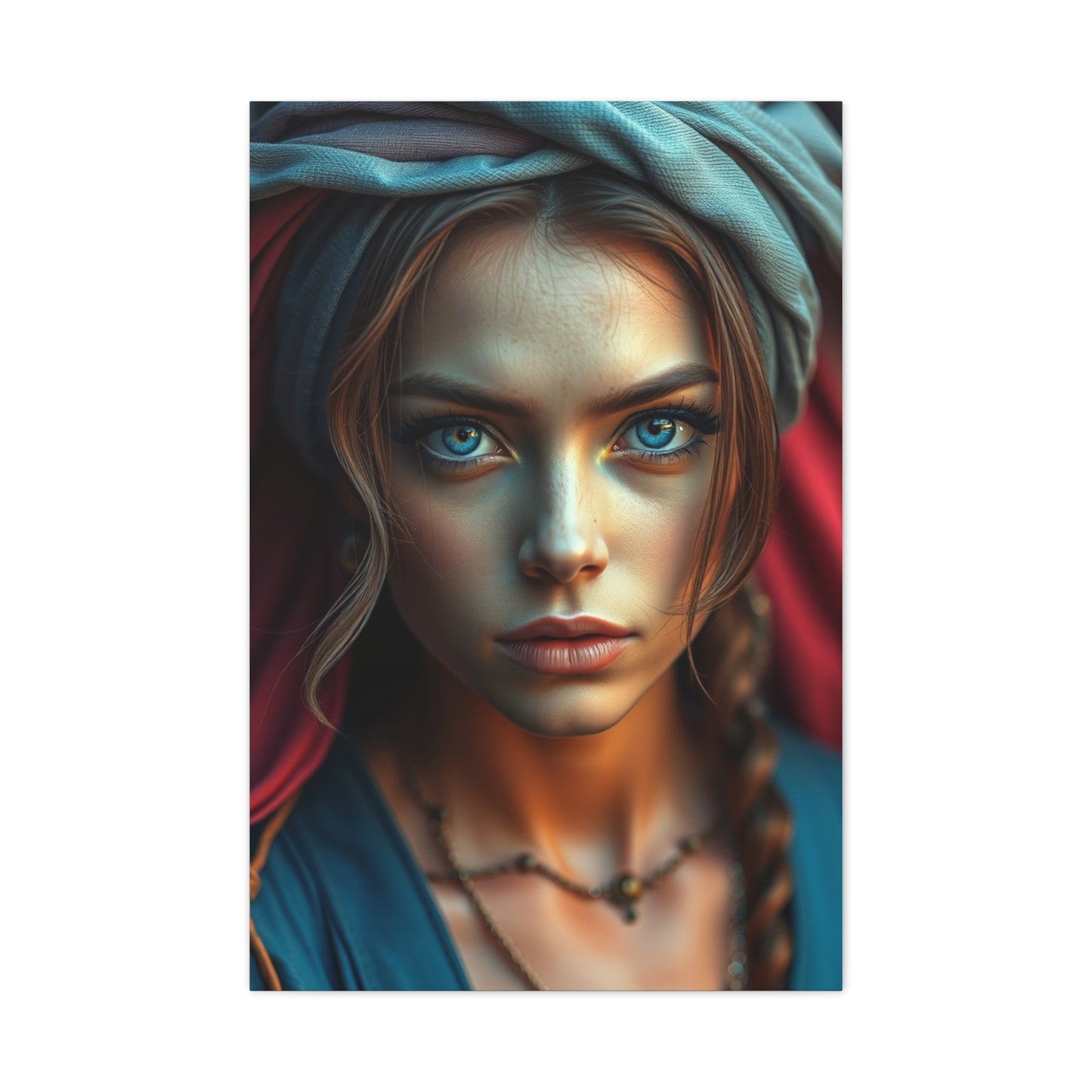 Deep Blue Rhapsody Wall Art & Canvas Print