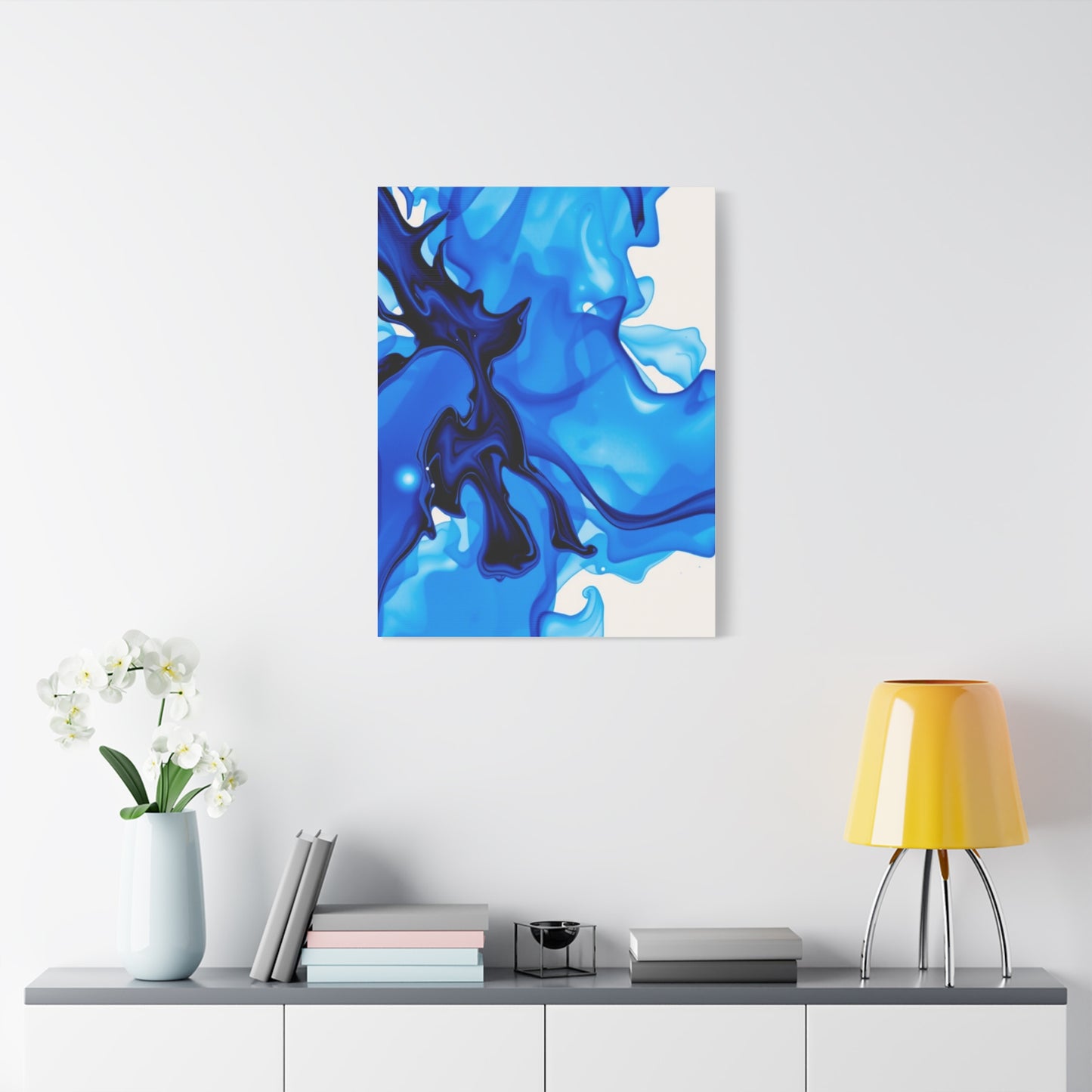 Supreme Blue Abstract Art Collection Wall Art & Canvas Print