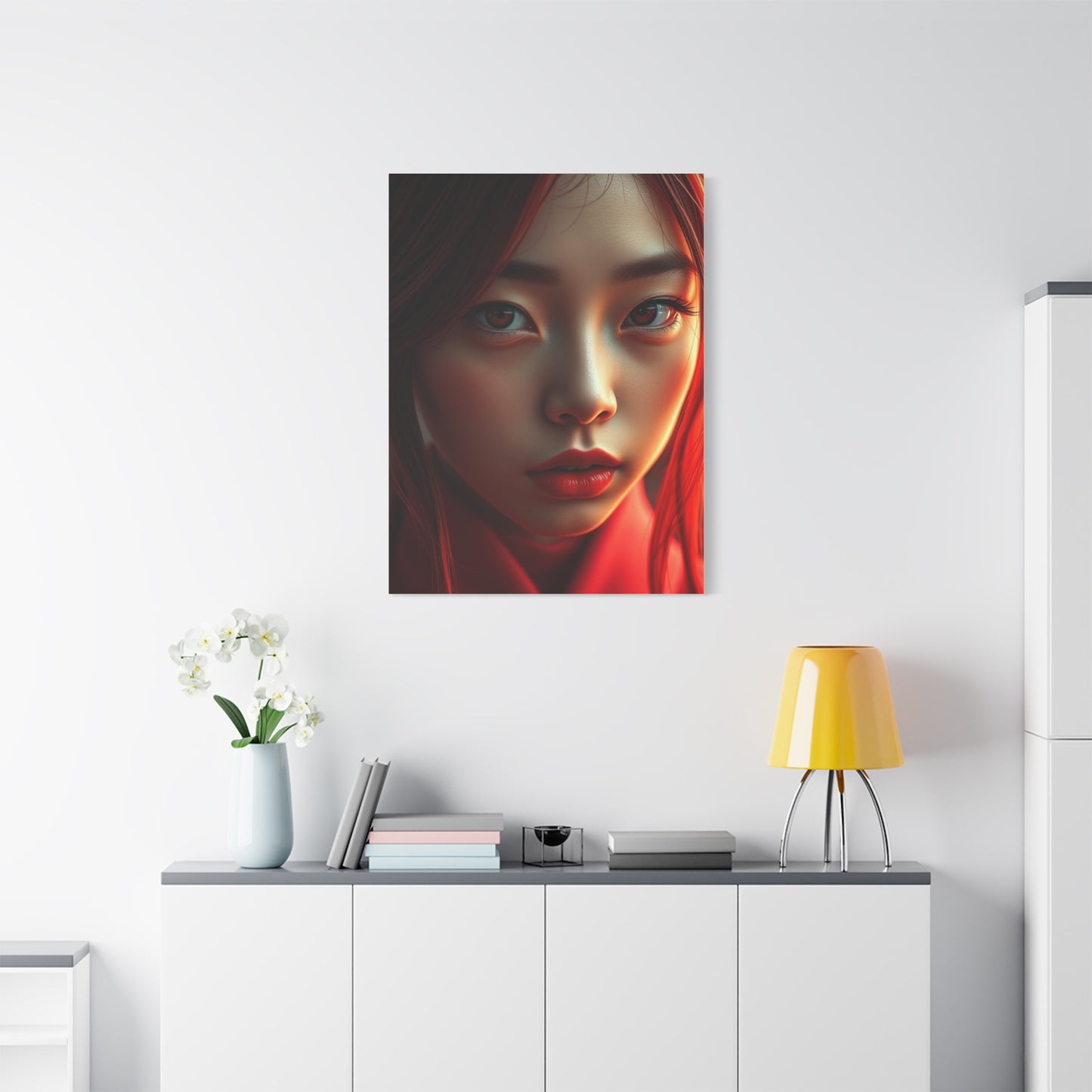 Ruby Brilliance Masterpiece Wall Art & Canvas Print