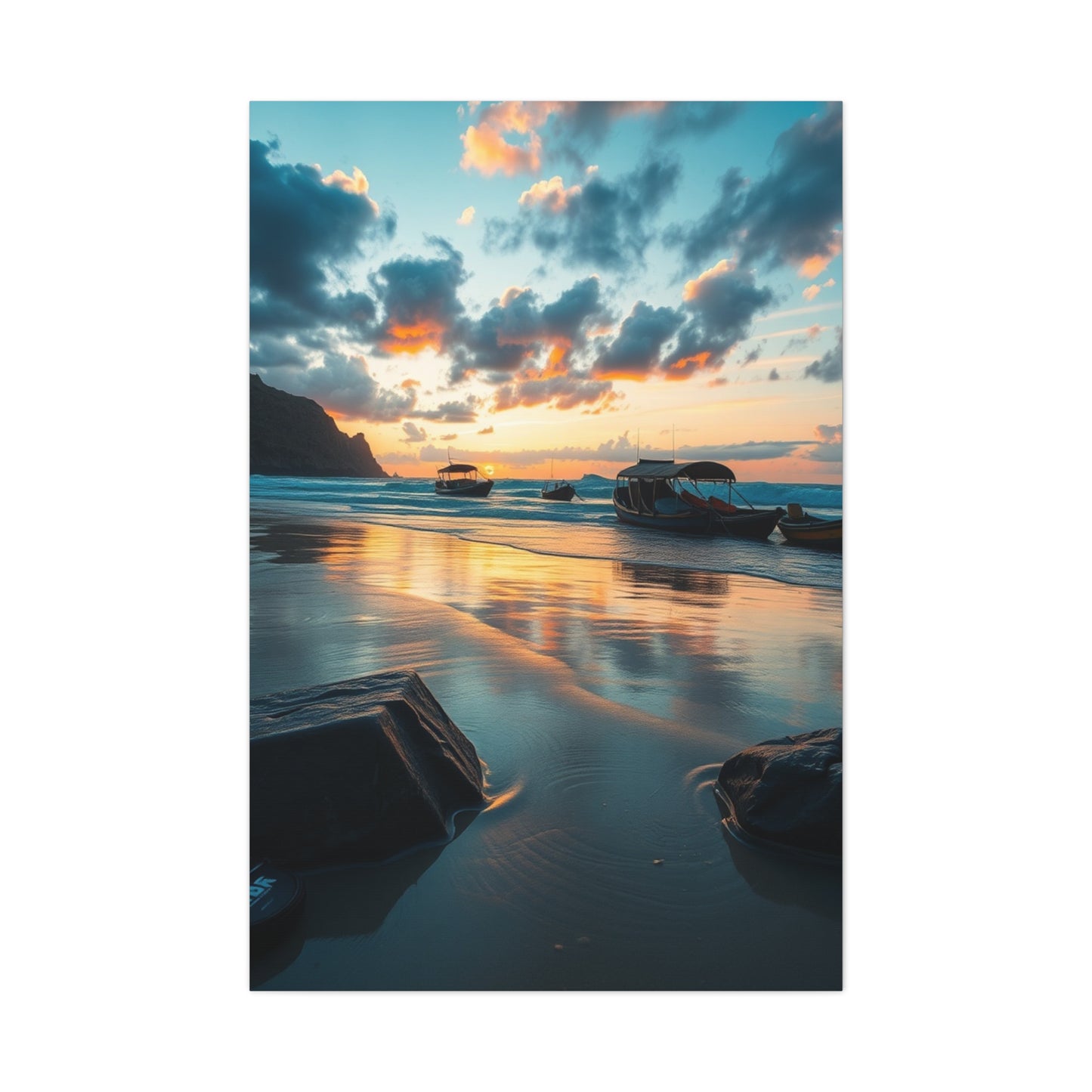 Vision Beaches Art Art Wall Art & Canvas Print