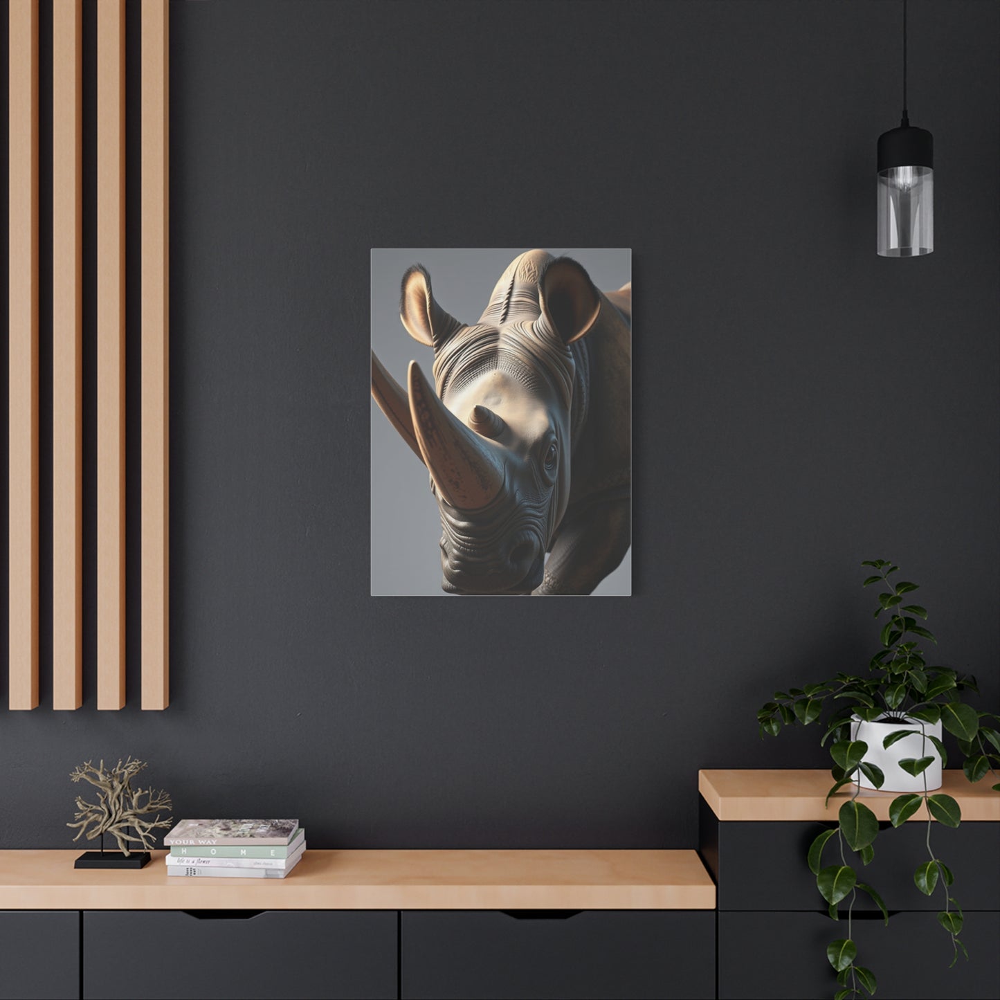 Supreme Rhinoceros Art Collection Wall Art & Canvas Print