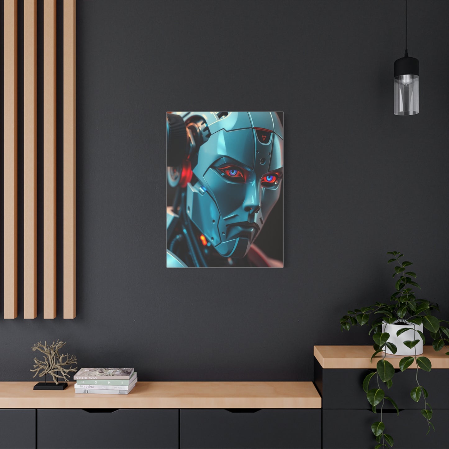 Elite Robot Art Vision Wall Art & Canvas Print