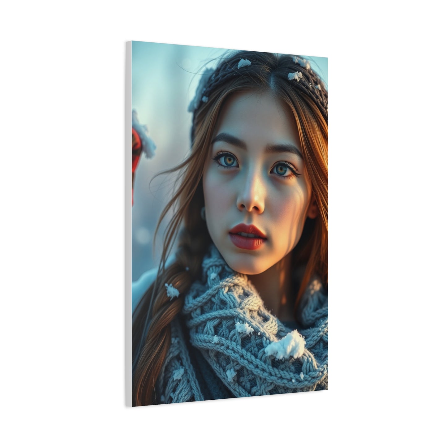 Silent Snowfall Elegance Wall Art & Canvas Print