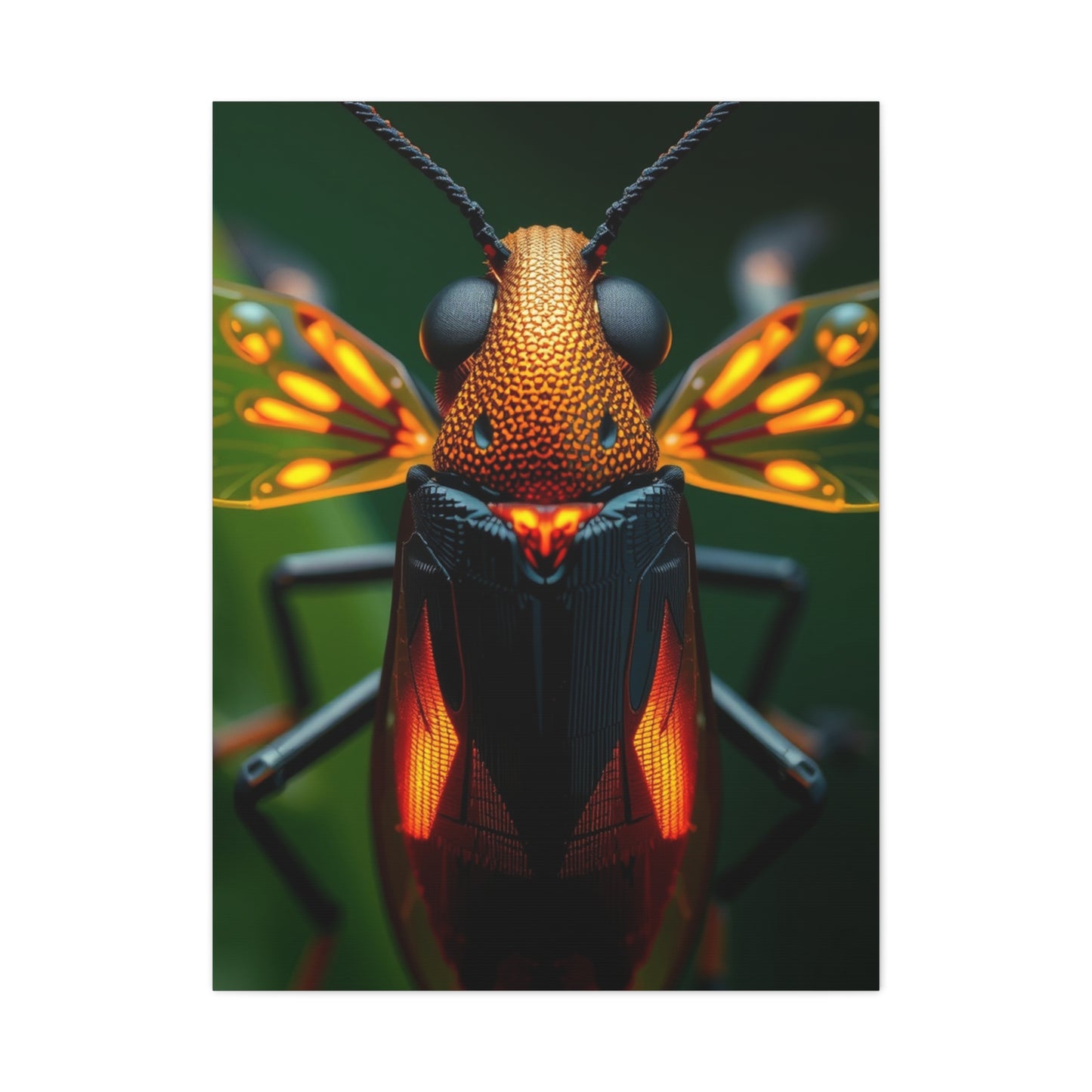 Firefly (Lighting Bug) Art Luxury Canvas Wall Art & Canvas Print