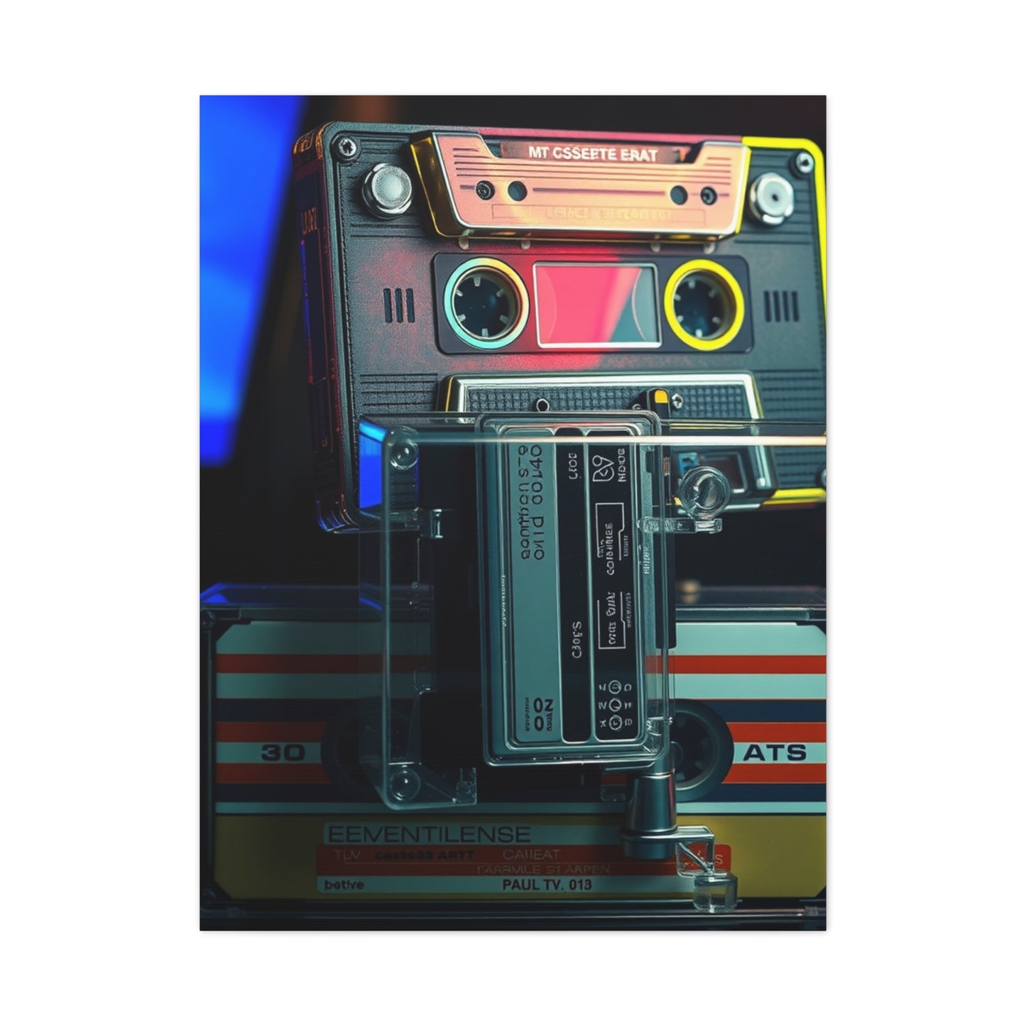 Cassette Tapes Art Supreme Gallery Wall Art & Canvas Print