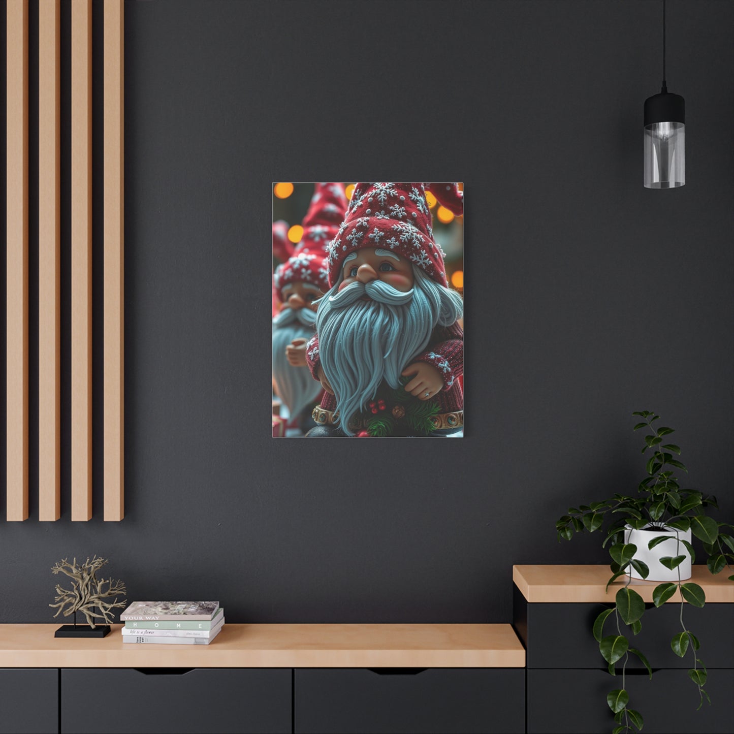 Masterpiece Christmas Gnome Art Vision Wall Art & Canvas Print