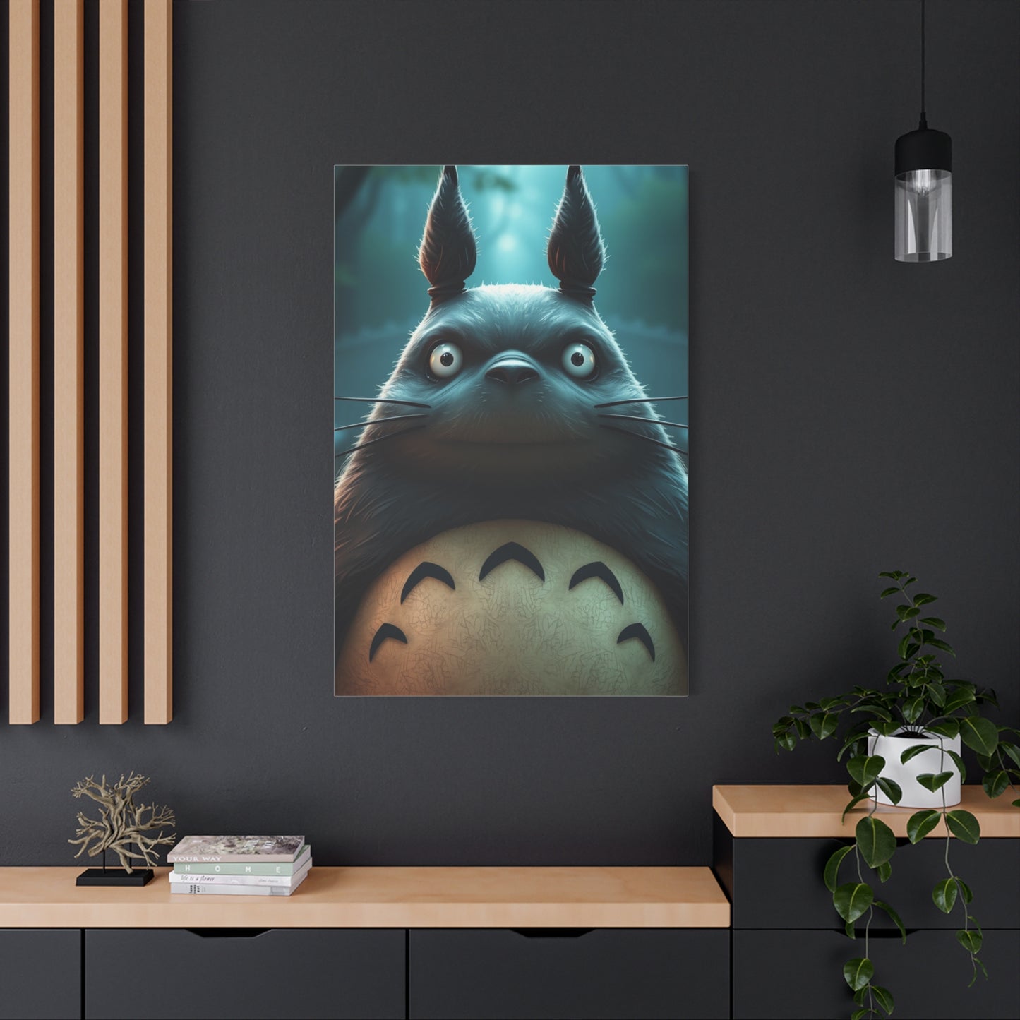 Totoro Art Refined Canvas Wall Art & Canvas Print