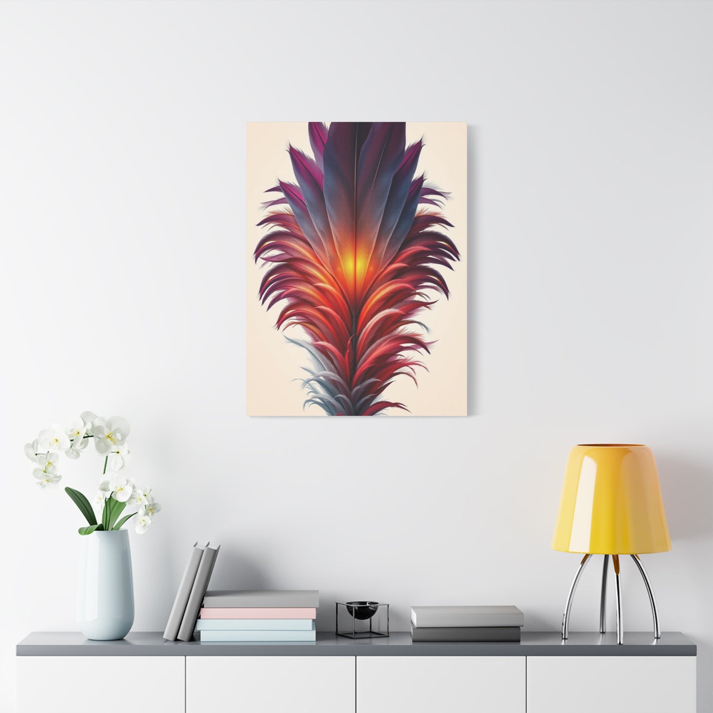 Seraphic Plume Panorama Wall Art & Canvas Print