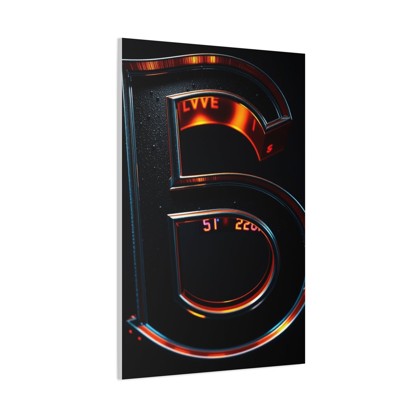 Alphabet & Letter Art Refined Canvas Wall Art & Canvas Print