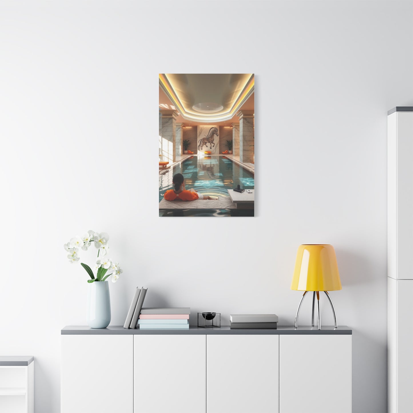 Supreme Spa and Resort Art Collection Wall Art & Canvas Print