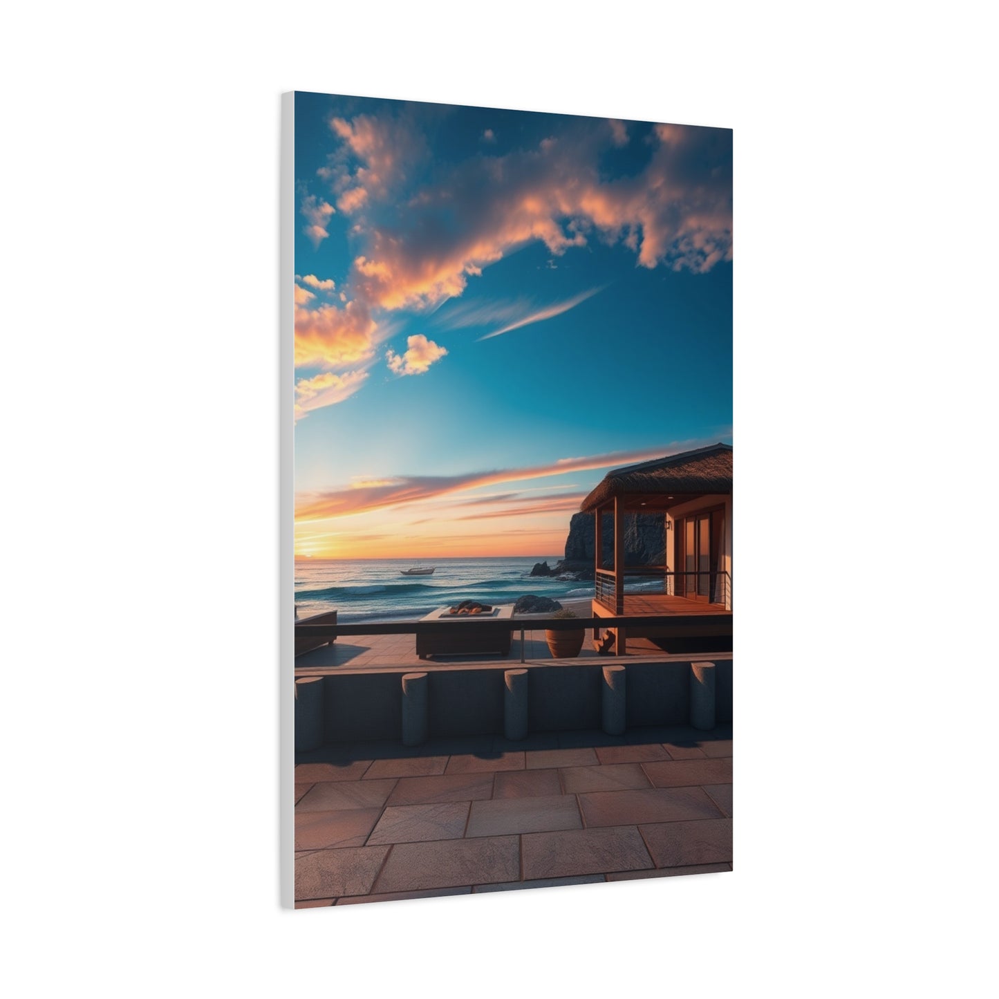 Seaside Serenity Canvas Wall Art & Canvas Print