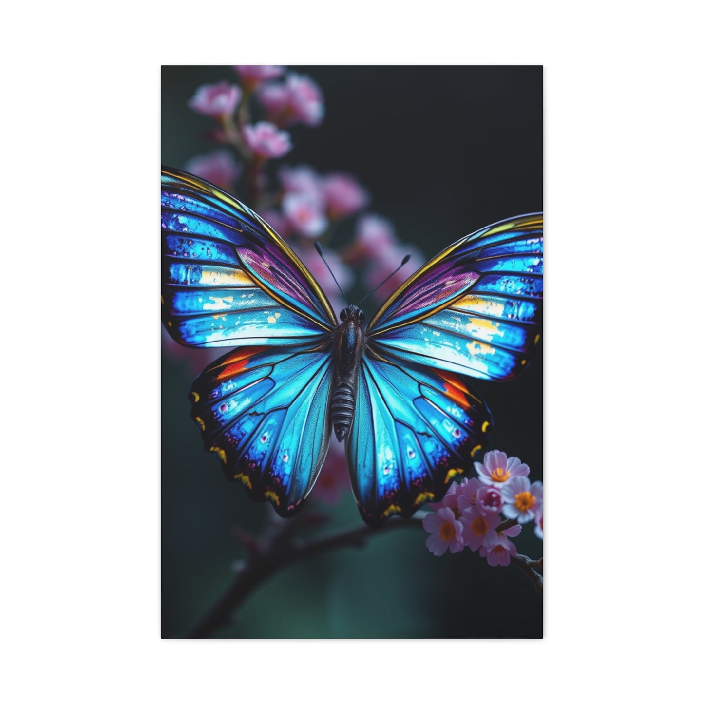 Opulent Lepidopteran Elegance Wall Art & Canvas Print